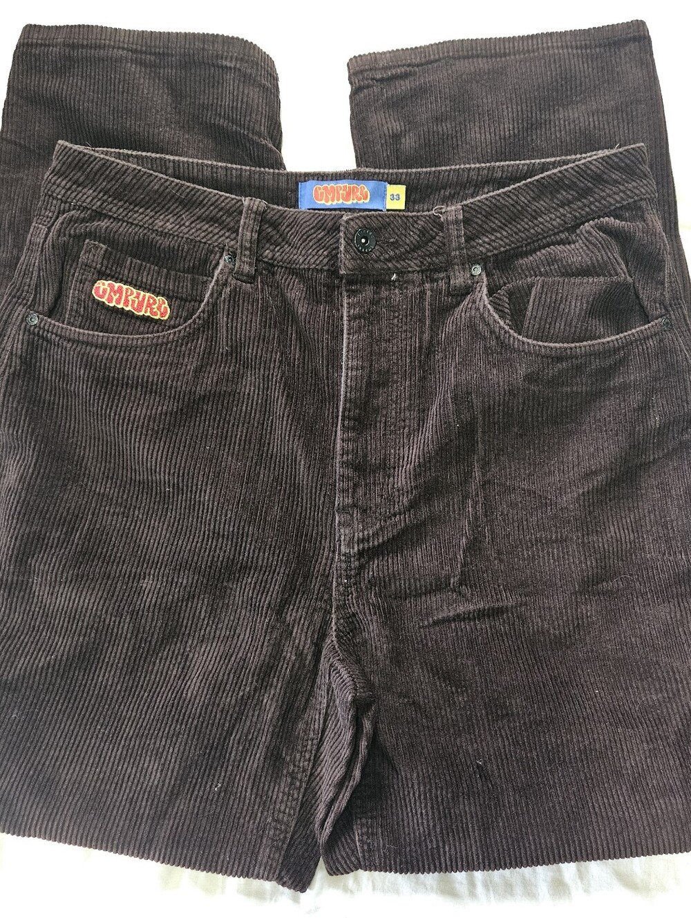 Empyre Men's Corduroy Pants in Dark Brown
